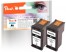 318803 - Peach Twin Pack testine di stampa nero, compatibile con HP No. 350XL*2, CB336EE*2